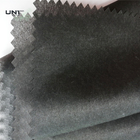 ткань не сплетенное 100% затыловки вышивки 50гсм повторно использует цвет хлопка черный